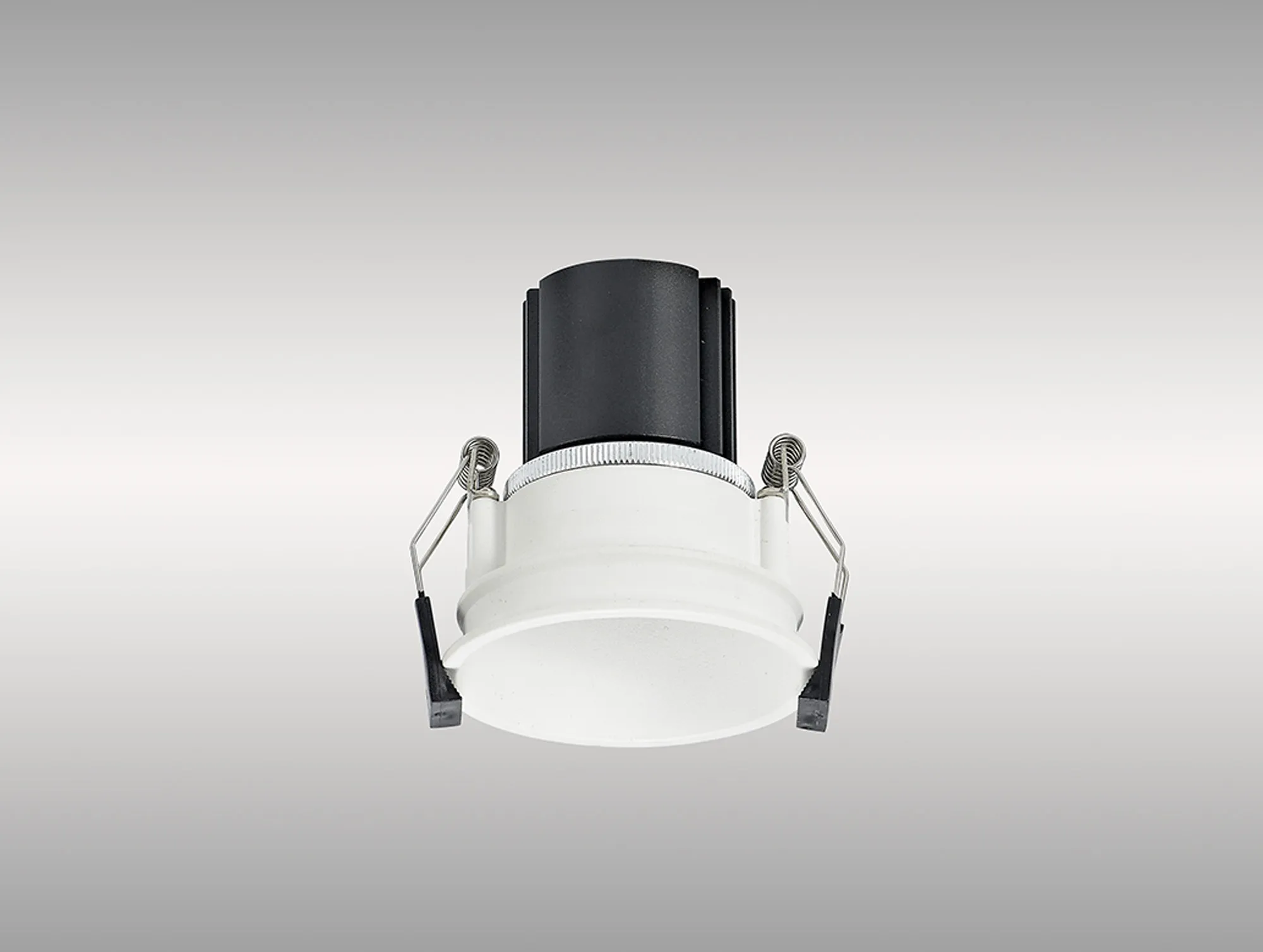Bania 9 Powered by Tridonic  9W 2700K 770lm 24° CRI>90 LED Engine, 250mA White Fixed Recessed Spotlight, IP20 DM201634  Dlux Bania 9